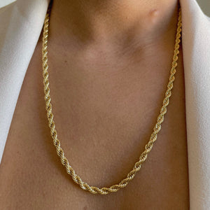 Californian Classic Rope Chain Necklace