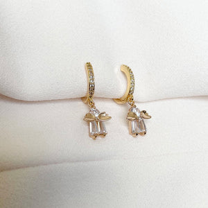 Heavenly Angel Hoop Earrings